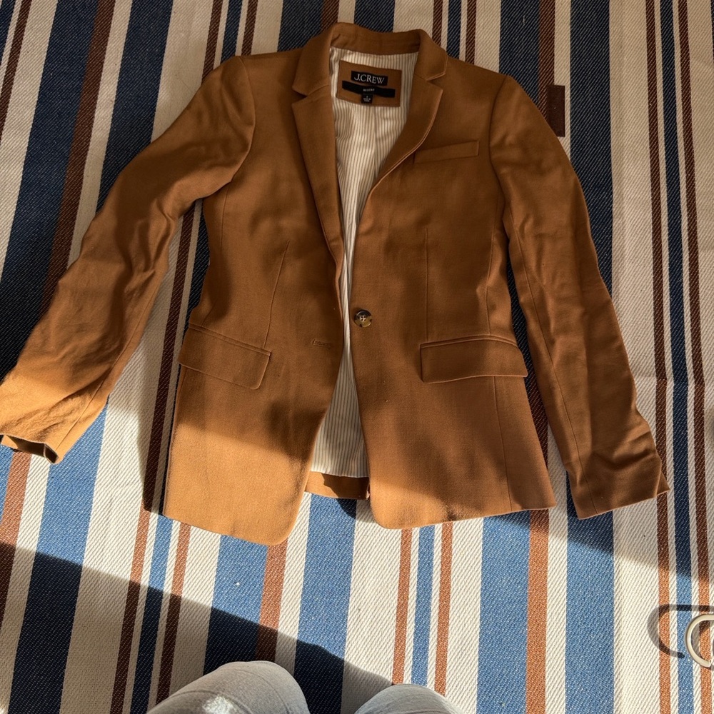 J. Crew women Tan Blazer